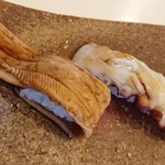 すし重 - アナゴ、タコ