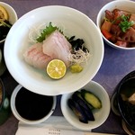 レストラン・ガーデン - 鯛の刺身膳：1,200円