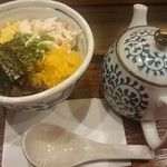 酉や 喜兵衛 - 鶏飯。汁かけ飯最強！