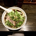スパイス・ラー麺 卍力 - ＜2018年08月再訪・52回目＞スパイスラーメン・もやし・パクチー・にんにく・1,080円