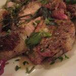 トラットリア シチリアーナ・ドンチッチョ - 花巻・白金豚の炭火焼き　香草風味