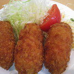 おつり - チーズメンチランチ７５０円