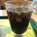モスバーガー - アイスコーヒー：１１０円