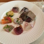ボンザミ - 前菜が多すぎて、メインまでに満腹になってしまう…