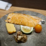 Wajira - 鮭のハラス焼き