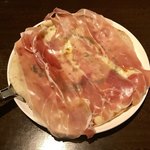 BARU 竹末 - Pizza ビアンカ(モッツァレラと生ハム)(1,100円)
