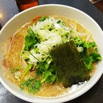 ハッスルラーメン ホンマ - パクチーラーメン（￥７８０）