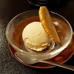 うなぎ秋本 - きなこアイス