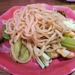 自然派中華 クイジン - 牛筋と豚肉のジャージャーつけ麺　麺