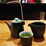 中国菜 火ノ鳥 - 野生の緑茶