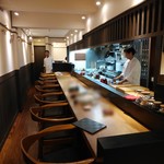 中国菜 火ノ鳥 - 店内　カウンター席