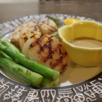 トリワイン ＰＩＫＯＳＨＨＨＵ - 焼き夏野菜 肝しょう油で