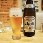 悟空 - 瓶ビールはアサヒです