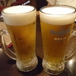 Kuro Ten - 生ビール（ワインちゃうんかい）