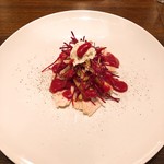 Risutorante Hanatani - 播州赤鶏とビーツのサラダ