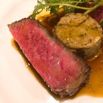 リストランテ ハナタニ - うしの焼き具合↑↑
