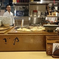 すぎ乃 麻布十番 - カウンターど真ん中