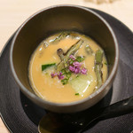 鮨 なんば - うにのすり流しじゅんさい