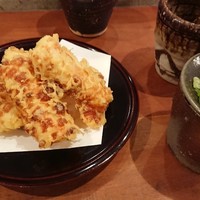 自家製粉石臼挽きうどん 青空blue 本店 - ちく天