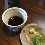 Teuchi Soba Mitani - 蕎麦つゆ 薬味
