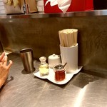 高崎はた山 - 【2018.8.14(火)】カウンター席