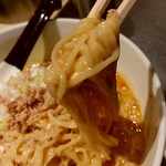 高崎はた山 - 【2018.8.14(火)】冷し担担麺の麺