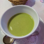 カンティーヌ アリ・バブ - 本日のスープ (冷製グリーンピース)