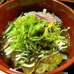 くじらのお宿 一乃谷 - くじらステーキ丼