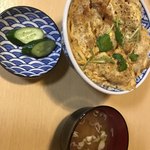 三河家 - チキンカツ丼