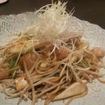 時分時 - マル腸と烏賊のもやしそば