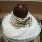 モンブランスタイル - モンブラン パフェ②