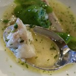 横浜うかい亭 - イサキのナージュ。