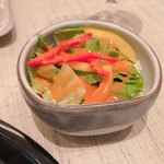 銀座 天一 - サラダ