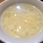 神楽坂 龍公亭 - 日替わりランチ1,000円　本日のスープ