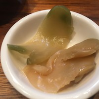 神楽坂 龍公亭 - 日替わりランチ1,000円　ザーサイ