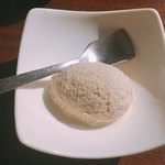 炭火焼肉 ふちおか - デザート:シャーベット ほうじ茶