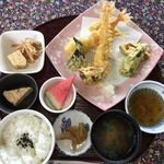 武蔵 - 天ぷら定食 950円