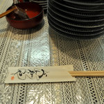 おでん専門店 べんがらや - お箸入れ