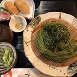 Kanoko - 茶そば（セットのミニいなり）