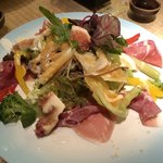 無法松 - 生ハムサラダ