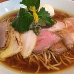 麺LABOひろ - LABO鶏そば 細めのストレート麺