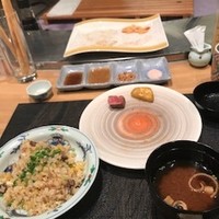 鉄板懐石 りんどう - ガーリックライス