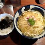 拳ラーメン - 8月限定：羅臼昆布の冷やしかけそば