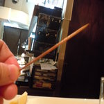 Cuisine d'Osaka Ryo - 小物は１本串で対応
