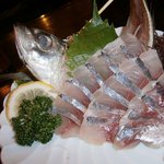 磯よし - 鯵の刺身up