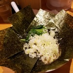 ラーメン 一平家 - ラーメン のり増し