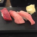 Sushi zammai - 赤身･中トロ･大トロ♡¥158･¥298･¥398