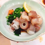 Sushi zammai - 北海道たこ吸盤 ポン酢♡¥550