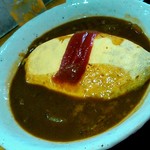 レストラン梢 - オムライスカレーの大盛