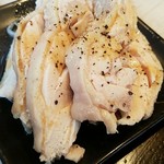 めだかタンタン - 蒸し立て蒸し鶏！